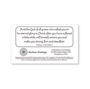 Mini blessings—Amazing grace, with scripture (includes 10 mini cards)