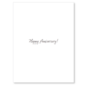 Anniversary card, with scripture