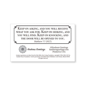 Mini blessings—Whatever is important to you, with scripture (includes 10 mini cards)