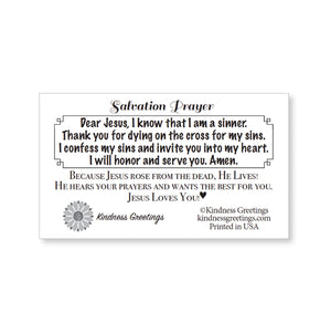 Mini blessings—For Jesus came to seek and to save, with scripture (includes 10 mini cards)