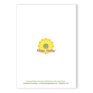 Birthday card, with coordinating mini card