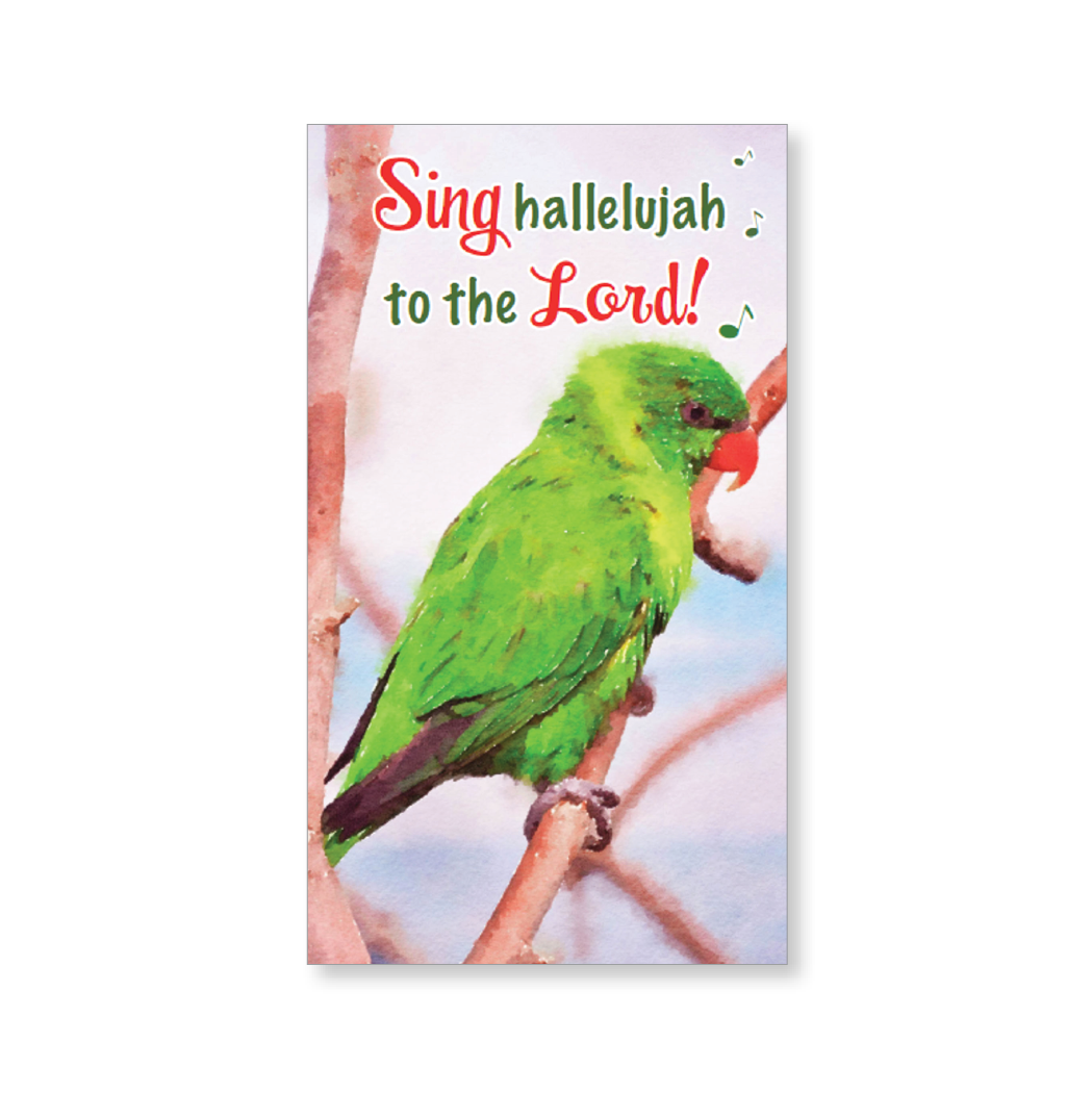 Mini blessings—Sing hallelujah, with scripture (includes 10 mini cards)
