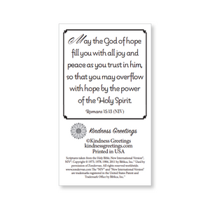 Mini blessings—Keep hope alive, with scripture (includes 10 mini cards)