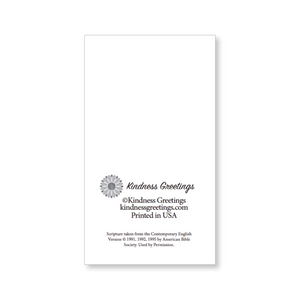 Mini blessings—Nothing is impossible for God, with scripture (includes 10 mini cards)