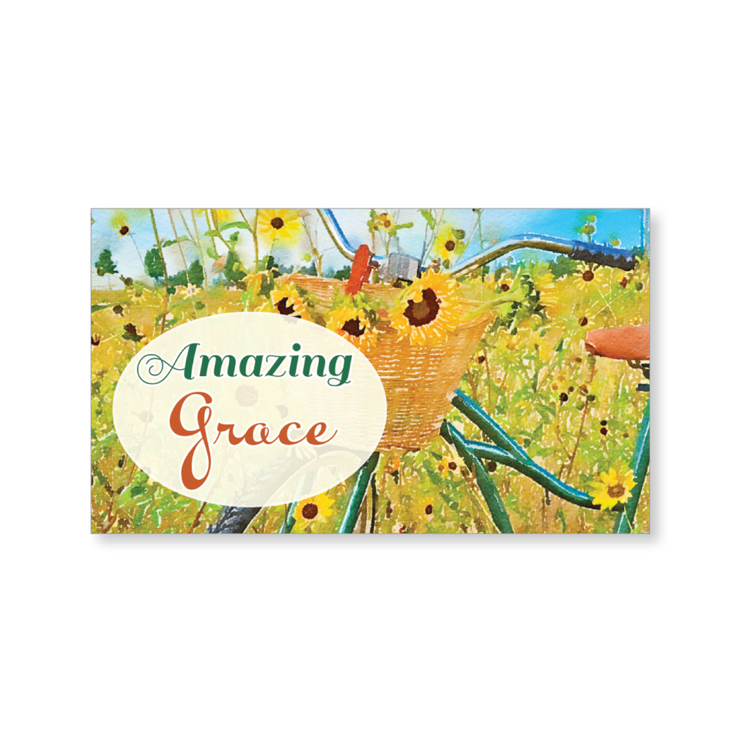 Mini blessings—Amazing grace, with scripture (includes 10 mini cards)