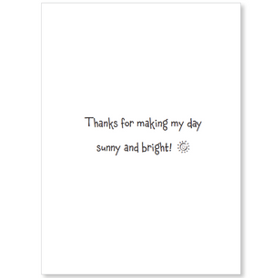 Thank you card