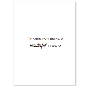 Thank you card