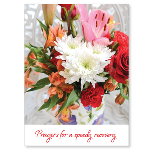 Boxed greeting cards: floral variety, with scripture