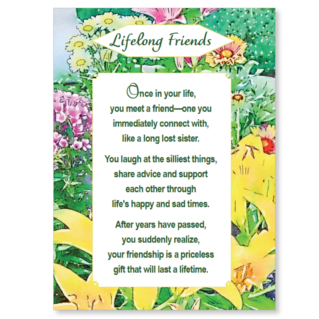 Birthday card, with scripture