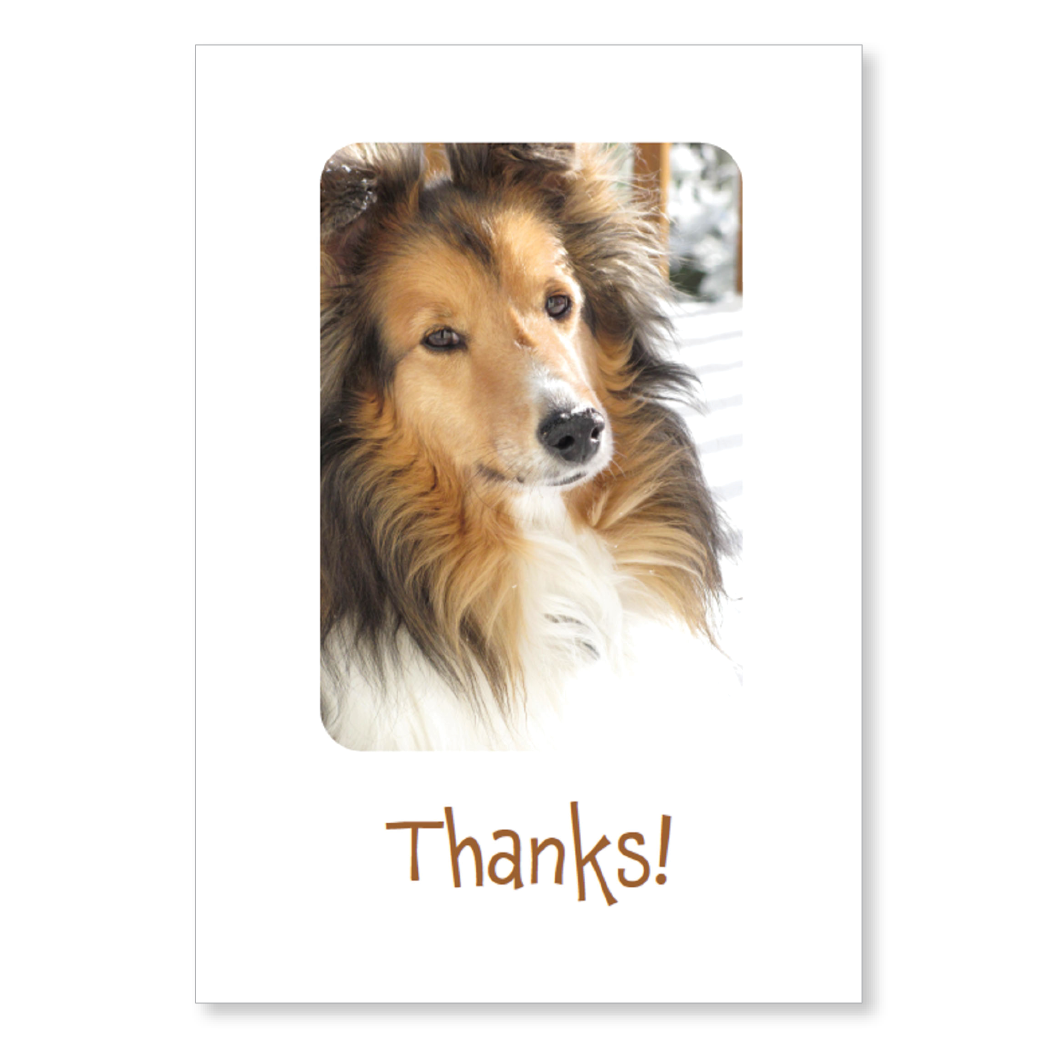 Thank you card