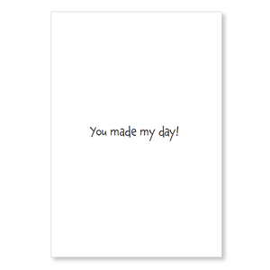 Thank you card