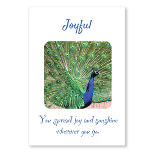 Thank you card, with scripture