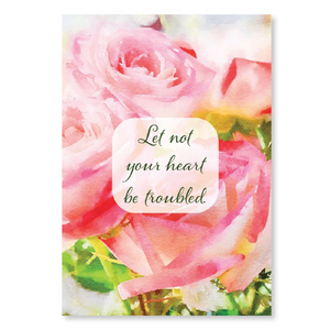 Boxed greeting cards: floral variety, with scripture