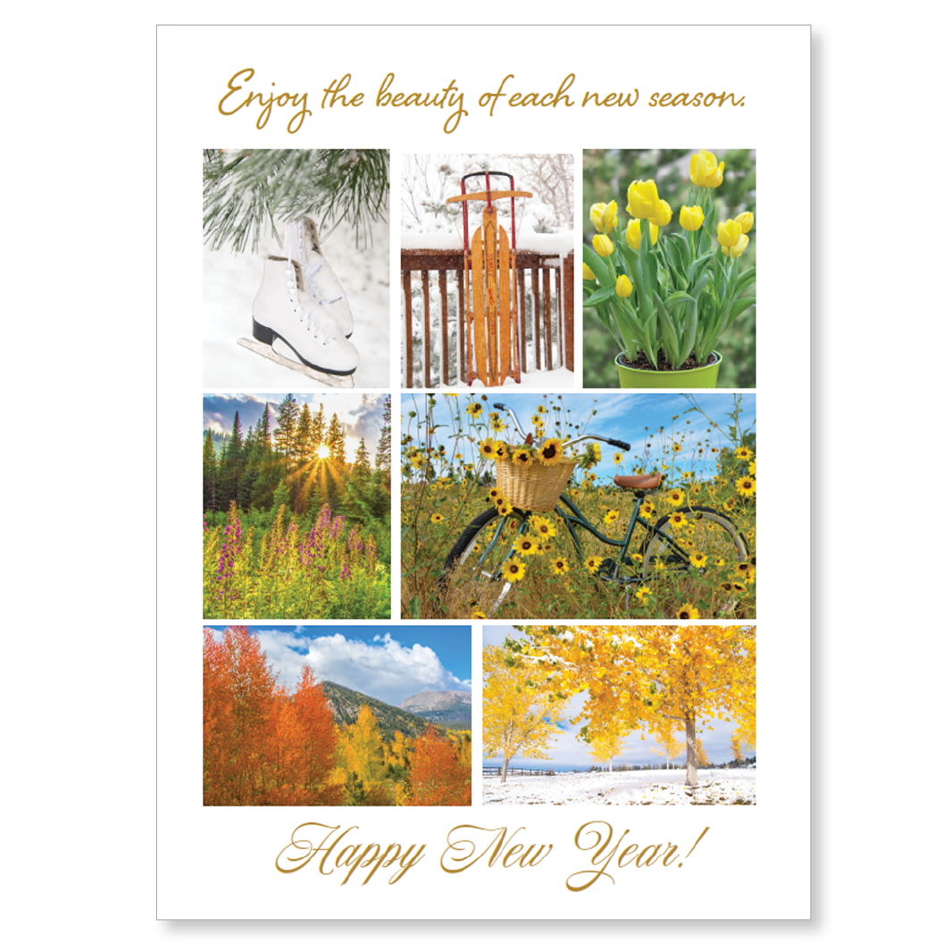 Seasonal-New Year's, with scripture